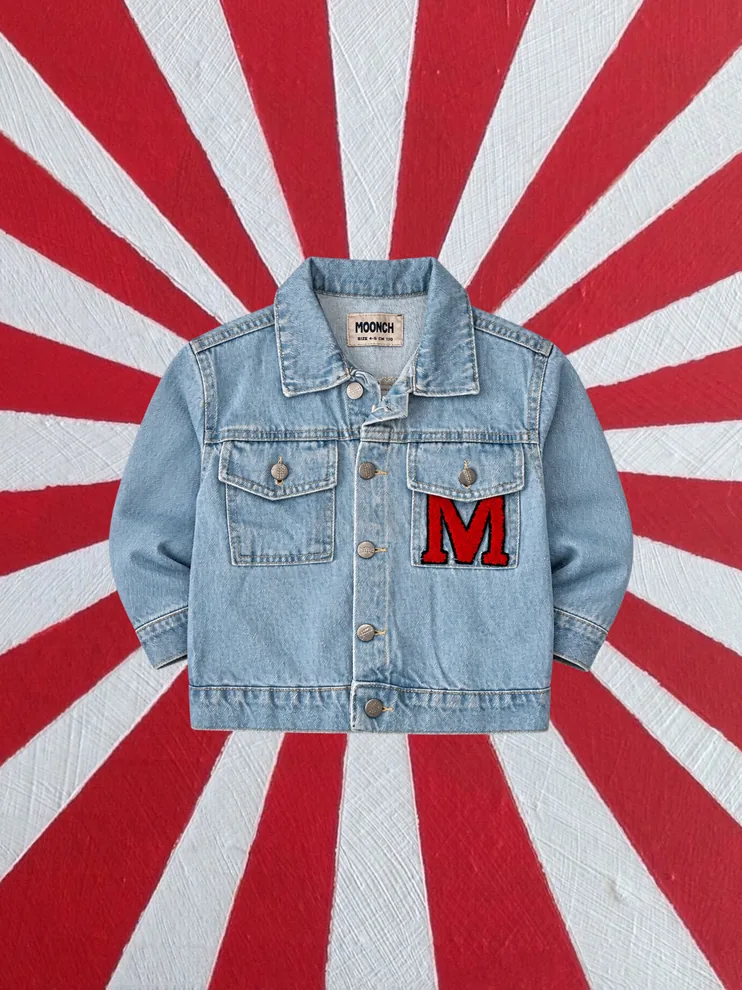 Lucky Cat Denim Ceket