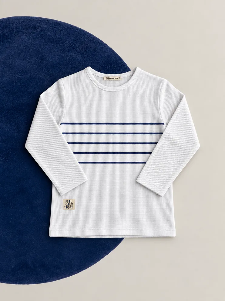 Waffle Uzun Kollu T-Shirt
