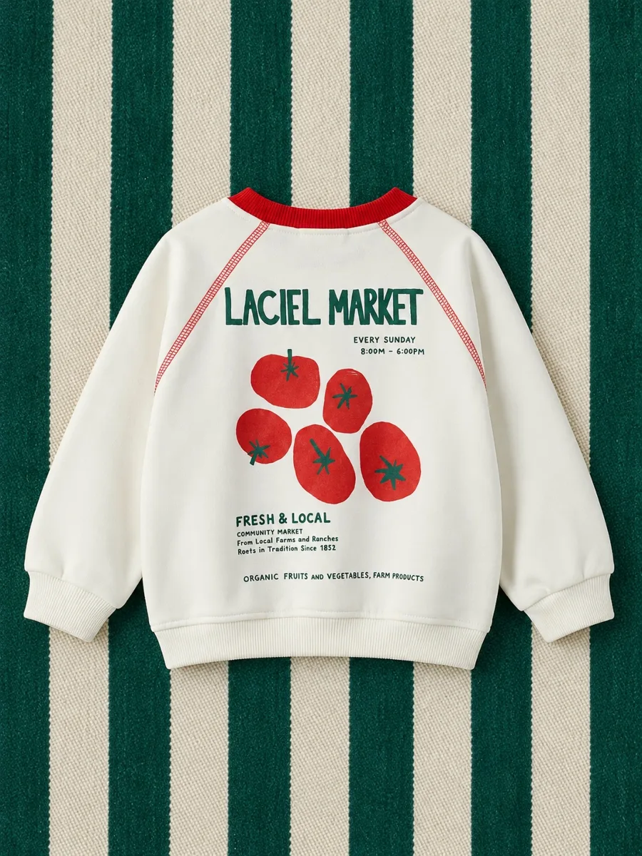 Laciel Tomato Beyaz Sweat - görsel 2